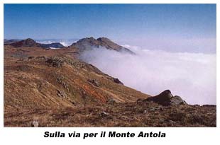 Sulla via per il Monte Antola